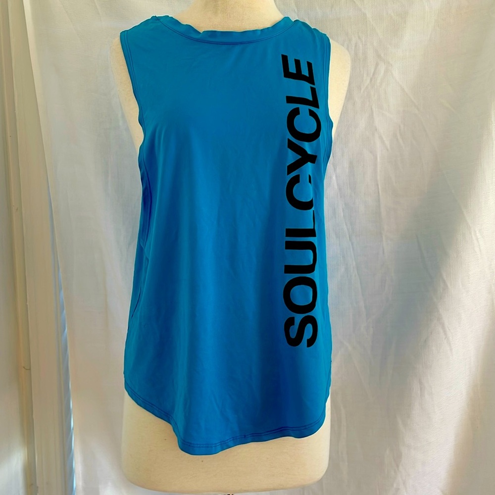 Women's Soul Cycle Drop Arm Tank Top Shirt Size Large